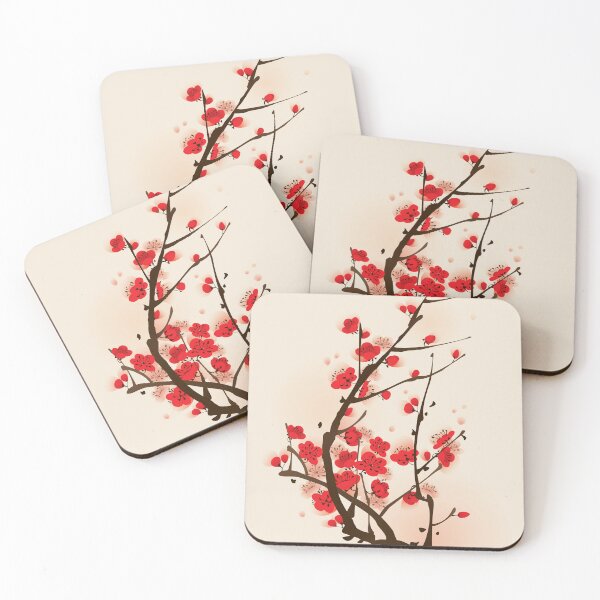 Item preview, Oriental Plum Blossoms in Bloom - 011 designed and sold by OriArtiste.