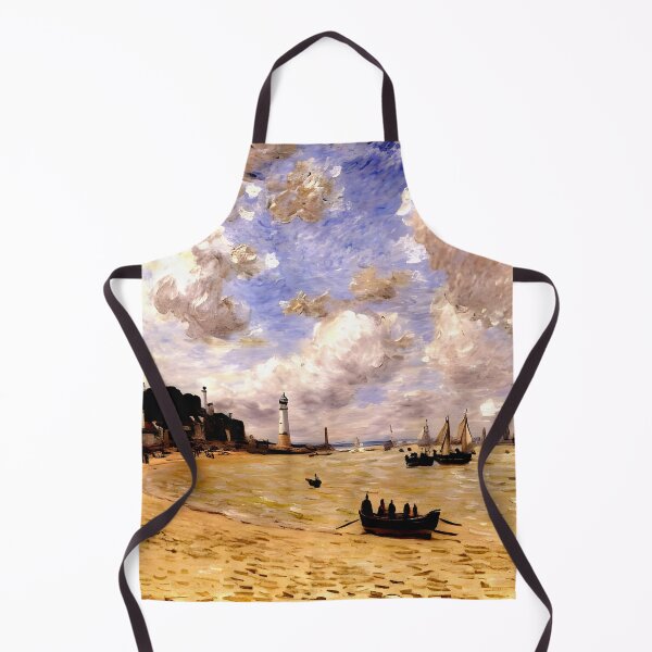 Item preview, Seaside Beacon at Honfleur: Impression of Light, Architecture, and Coastal Atmosphere designed and sold by artdesignsnow.