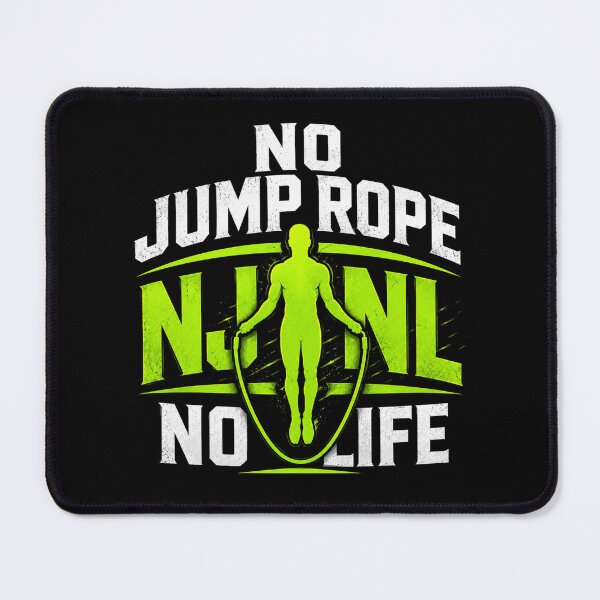 Item preview, No Jump Rope No Life Neon Green designed and sold by NJRNL Apparel .