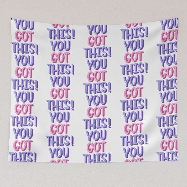 Item preview, You Got This! Motivational Typography Design designed and sold by Divichan.