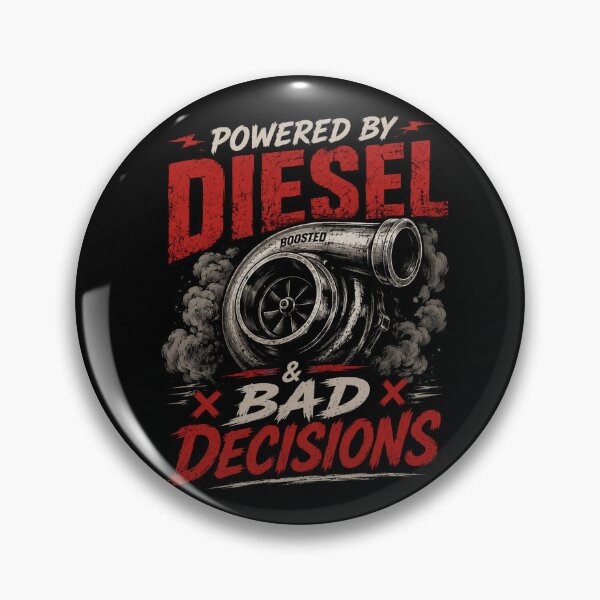 Item preview, Powered By Diesel And Bad Decisions Tee Shirt designed and sold by Serigraphy.