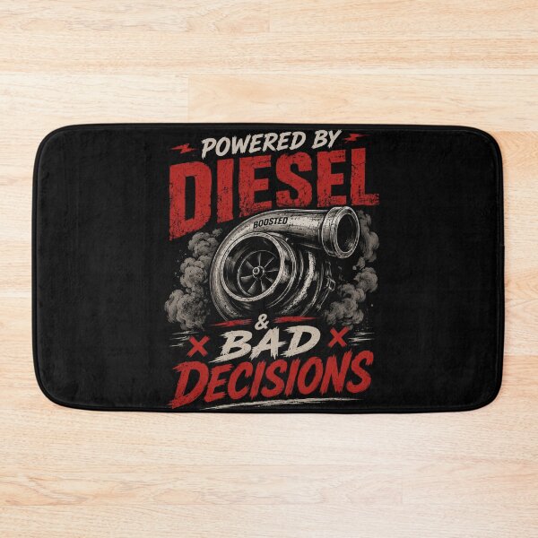 Item preview, Powered By Diesel And Bad Decisions Tee Shirt designed and sold by Serigraphy.