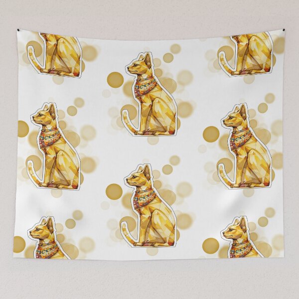 Item preview, Egyptian Cat Ancient Egypt Inspired Design designed and sold by iamKRUK.
