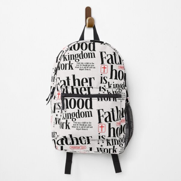Item preview, fatherhood is kingdom work christian dad  designed and sold by DonaldMcCullum.