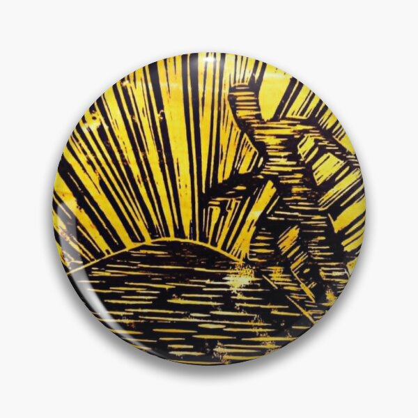 Item preview, Lino Print Trail Runner designed and sold by SombreroDoodles.