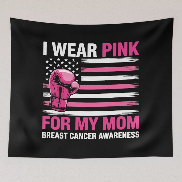 Item preview, I Wear Pink for My Mom Breast Cancer Awareness designed and sold by sailorjessiArt.