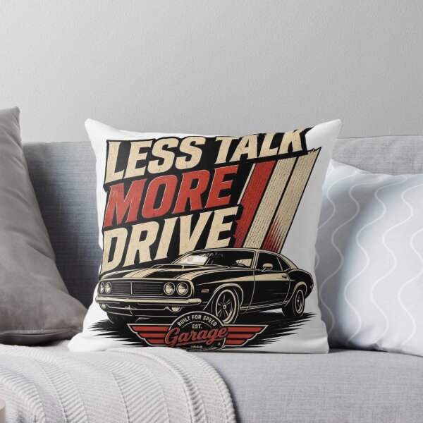 Item preview, Less Talk More Drive Vintage Car Enthusiast T-Shirt designed and sold by kaream1308.