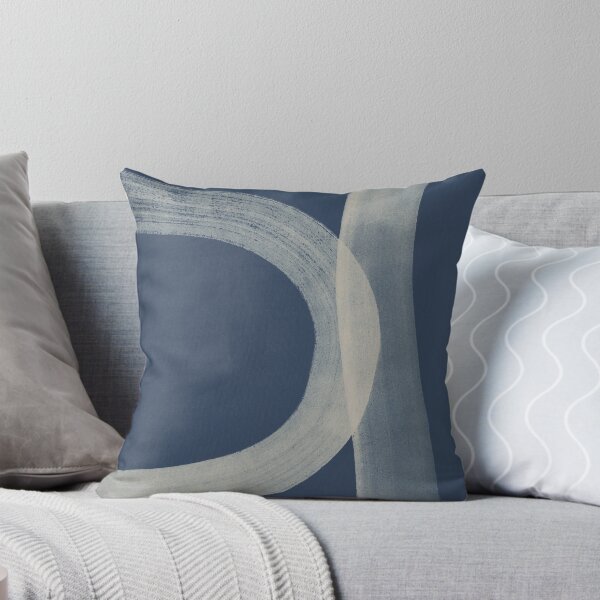 Item preview, Minimal Abstract Studies n.1 - Two Lines on Blue designed and sold by Étude 507.