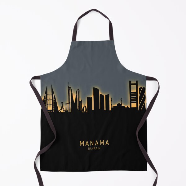 Item preview, Manama Bahrain Skyline designed and sold by ArtPrints.