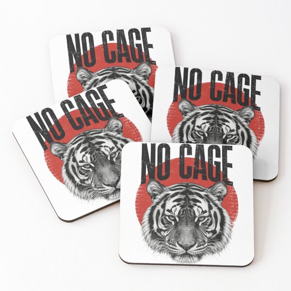 Item preview, No Cage Tiger Strength Freedom and Wild Spirit designed and sold by the-dovlat.