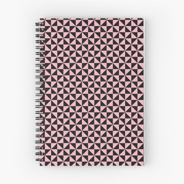 Item preview, Black And Blush Pinwheel Pattern designed and sold by pattern-archive.