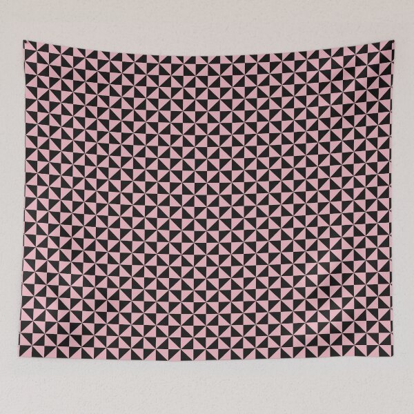 Item preview, Black And Blush Pinwheel Pattern designed and sold by pattern-archive.
