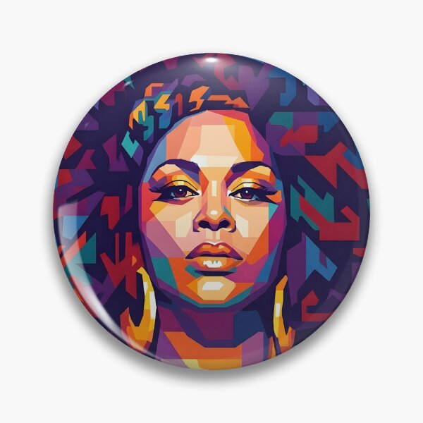Item preview, jill scott pop art  designed and sold by fiverofthebox.