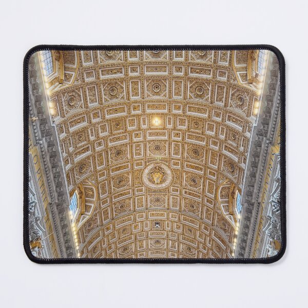 Item preview, St. Peter's Basilica coffered ceiling designed and sold by psychoshadow.
