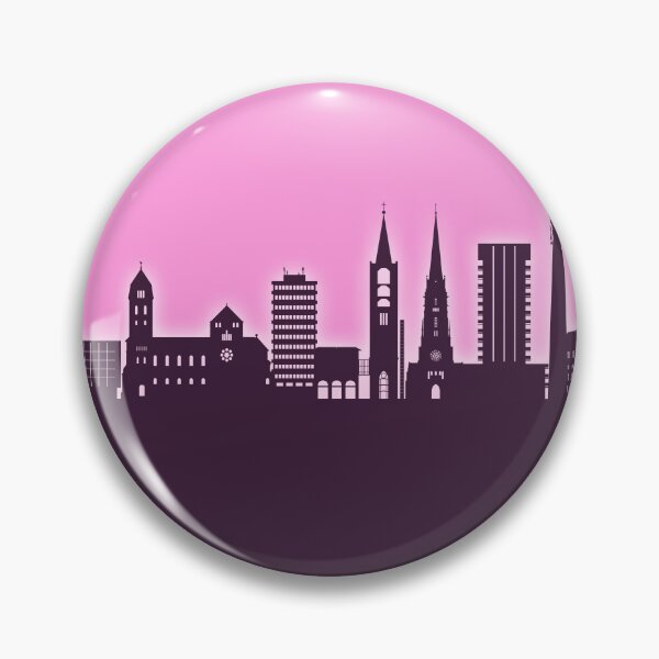 Item preview, Gelsenkirchen Germany Skyline designed and sold by ArtPrints.