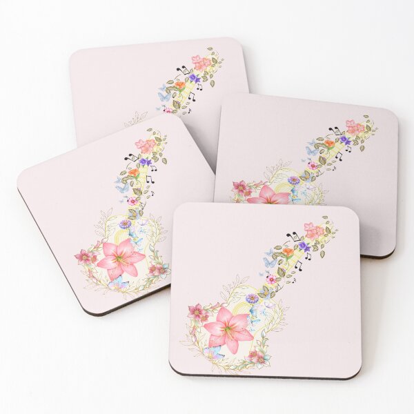 Item preview, "Floral Melody: A Tribute to Music and Memory." designed and sold by Diseño que alegran tu día.