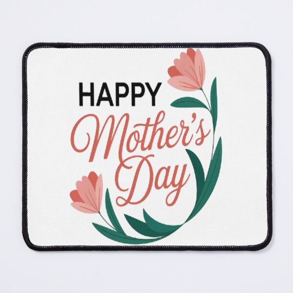 Item preview, Happy Mothers Day Floral Typography Design designed and sold by Craft99.