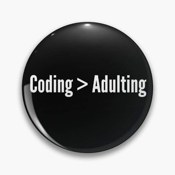 Item preview, Coding vs Adulting designed and sold by Origaminimal.