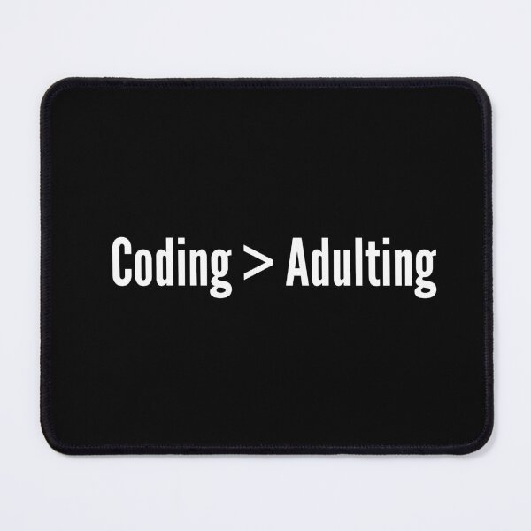 Item preview, Coding vs Adulting designed and sold by Origaminimal.