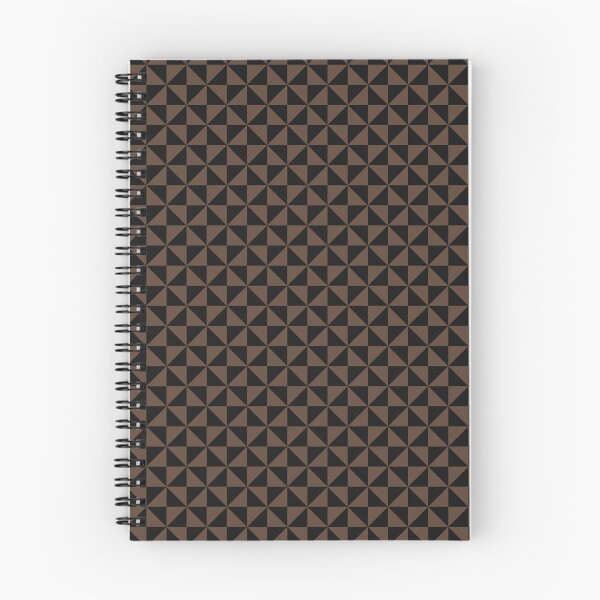 Item preview, Black And Brown Pinwheel Pattern designed and sold by pattern-archive.