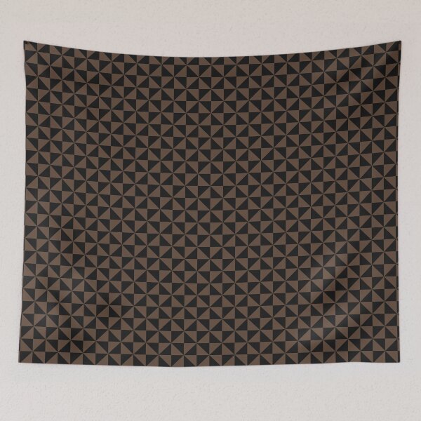Item preview, Black And Brown Pinwheel Pattern designed and sold by pattern-archive.