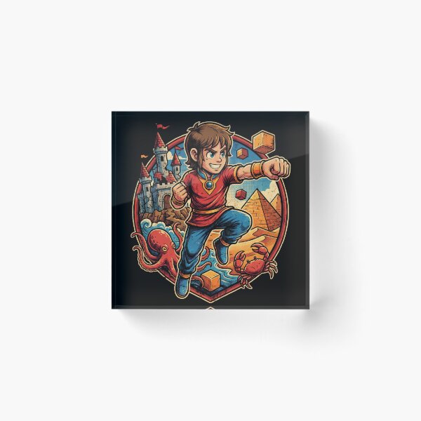 Item preview, Alex Kidd Alex Kidd Gaming Graphic Tee designed and sold by Senpaiwaves.
