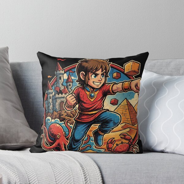 Item preview, Alex Kidd Alex Kidd Gaming Graphic Tee designed and sold by Senpaiwaves.