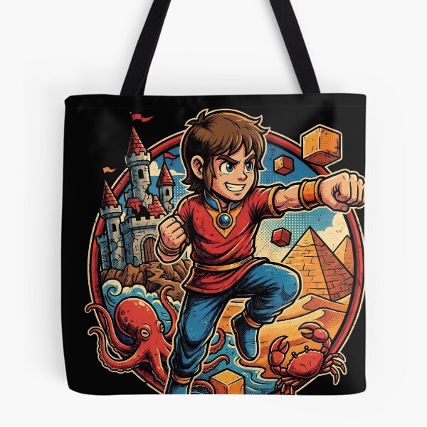 Item preview, Alex Kidd Alex Kidd Gaming Graphic Tee designed and sold by Senpaiwaves.