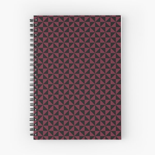 Item preview, Black And Burgundy Pinwheel Pattern designed and sold by pattern-archive.