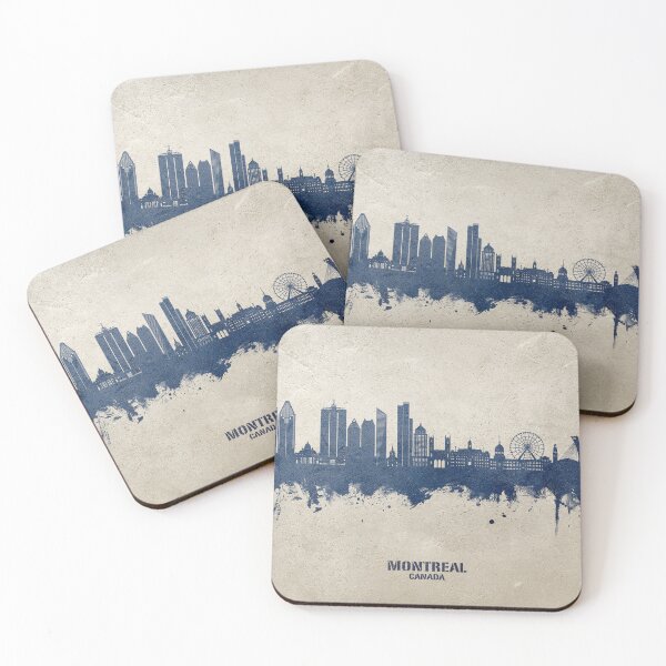 Item preview, Montreal Canada Skyline designed and sold by ArtPrints.