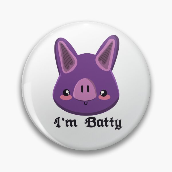 Item preview, I’m Batty designed and sold by Knittyruby.