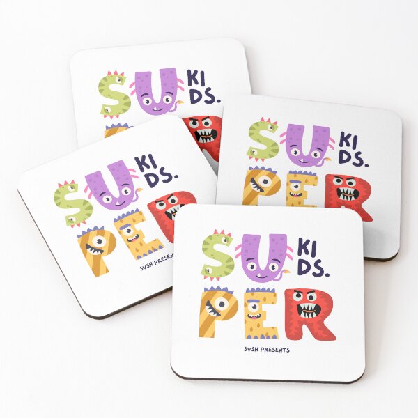 Item preview, Colourful illustrative Monster letter kids designed and sold by SVSocialH.