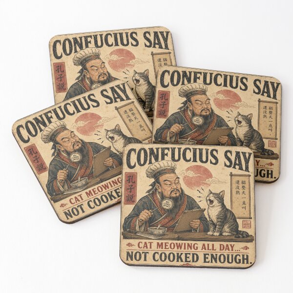 Item preview, Confucius Say: Not Cooked Enough designed and sold by ITSimagination.