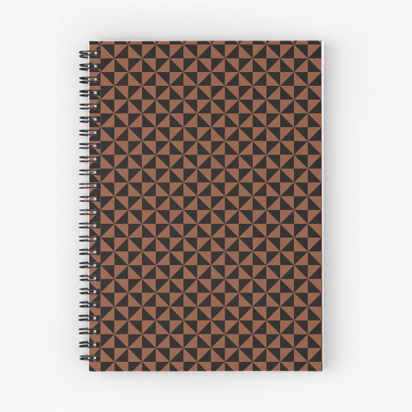 Item preview, Black And Copper Pinwheel Pattern designed and sold by pattern-archive.