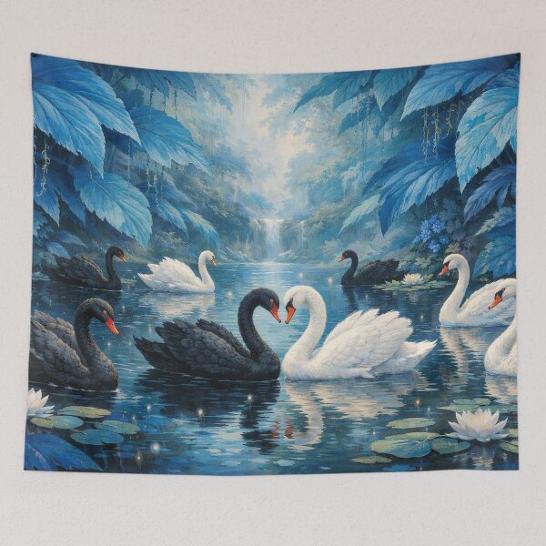Item preview, Swan magic in the dream forest designed and sold by Sigtrix.