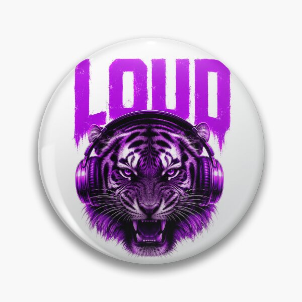 Item preview, Loud Tiger Headphones Graphic for Music Lovers designed and sold by the-dovlat.