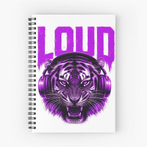 Item preview, Loud Tiger Headphones Graphic for Music Lovers designed and sold by the-dovlat.