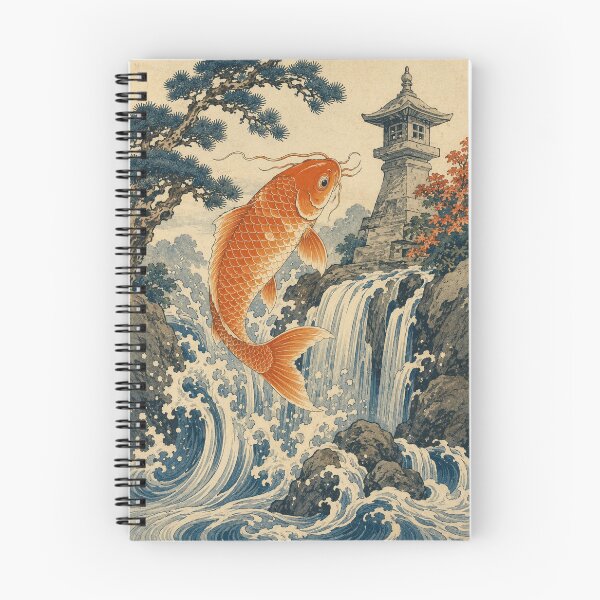 Item preview, Dragon Koi - Vintage Japanese Koi Fish Ukiyo-e Woodblock designed and sold by bapupa.