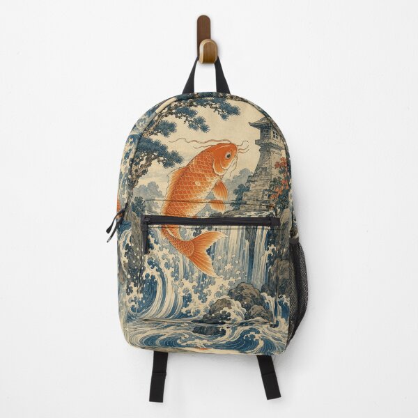 Item preview, Dragon Koi - Vintage Japanese Koi Fish Ukiyo-e Woodblock designed and sold by bapupa.
