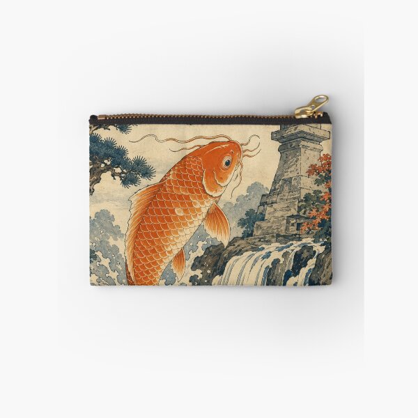 Item preview, Dragon Koi - Vintage Japanese Koi Fish Ukiyo-e Woodblock designed and sold by bapupa.