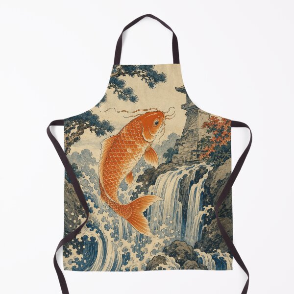 Item preview, Dragon Koi - Vintage Japanese Koi Fish Ukiyo-e Woodblock designed and sold by bapupa.
