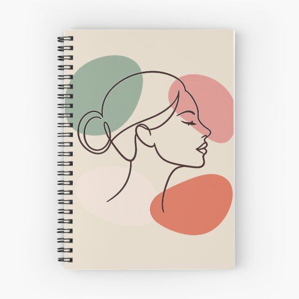 Item preview, Quiet Elegance – Minimalist Line Art Woman Portrait designed and sold by slikar.