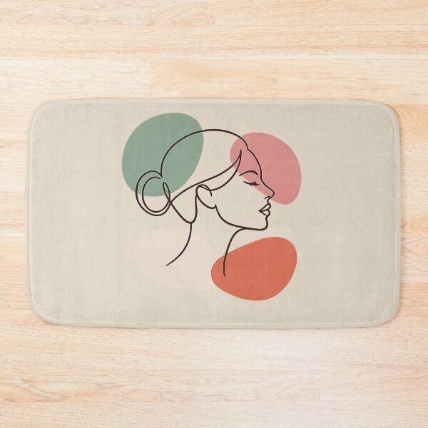 Item preview, Quiet Elegance – Minimalist Line Art Woman Portrait designed and sold by slikar.