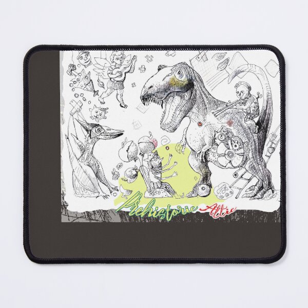 Item preview, Loneliness Of Toys Stories - Automaton Dinosaur in Prehistoric Attic (Drawing by ACCI) designed and sold by VanyssaGraphics.