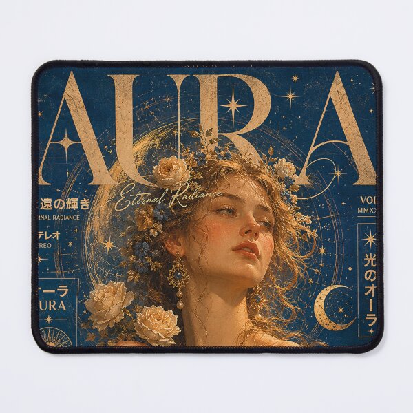 Item preview, AURA – Celestial Renaissance Muse Editorial Poster designed and sold by Watchyyy.
