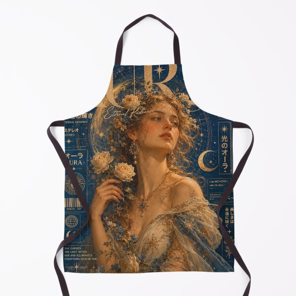 Item preview, AURA – Celestial Renaissance Muse Editorial Poster designed and sold by Watchyyy.