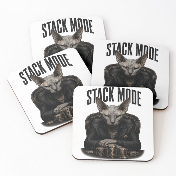 Item preview, Stack Mode Sphynx Cat Poker Boss Graphic Design designed and sold by the-dovlat.
