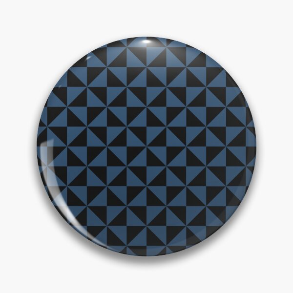 Item preview, Black And Denim Pinwheel Pattern designed and sold by pattern-archive.