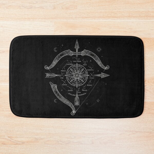 Item preview, Vintry Off Celestial Arrow and Star Compass Sketch designed and sold by VintryOff.