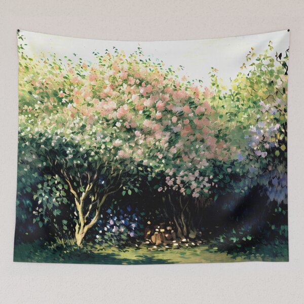 Item preview, Lilacs Illuminated by Sunlight: Impression of Bloom, Color, and Garden Atmosphere   designed and sold by artdesignsnow.